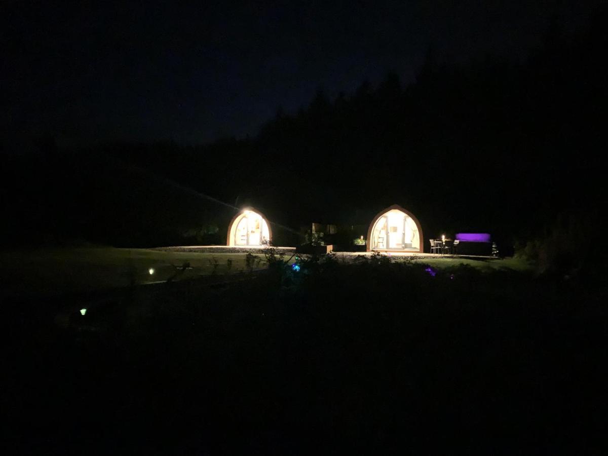 Tawny Owl Pod With Hot Tub Villa Oban Exterior photo